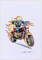 GHOST RIDER SPECIALTY ORIGINAL ART BY RAFAEL LÓPEZ ESPÍ.