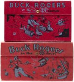 BUCK ROGERS MEDIUM PENCIL CASE PAIR.