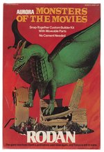 AURORA MONSTERS OF THE MOVIES - RODAN FACTORY-SEALED BOXED MODEL KIT.