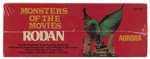 AURORA MONSTERS OF THE MOVIES - RODAN FACTORY-SEALED BOXED MODEL KIT.