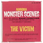 AURORA MONSTER SCENES - THE VICTIM FACTORY-SEALED BOXED MODEL KIT.