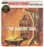 AURORA MONSTER SCENES - THE HANGING CAGE FACTORY-SEALED BOXED MODEL KIT.