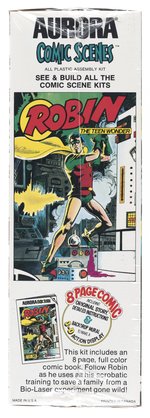 AURORA COMIC SCENES - ROBIN THE TEEN WONDER FACTORY-SEALED BOXED MODEL KIT.