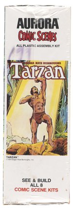 AURORA COMIC SCENES - TARZAN FACTORY-SEALED BOXED MODEL KIT.