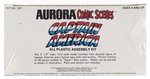 AURORA COMIC SCENES - CAPTAIN AMERICA FACTORY-SEALED BOXED MODEL KIT.