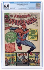 AMAZING SPIDER-MAN #38 JULY 1966 CGC 6.0 FINE.