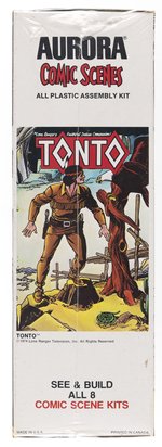 AURORA COMIC SCENES - TONTO FACTORY-SEALED BOXED MODEL KIT.