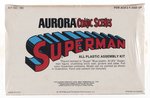 AURORA COMIC SCENES - SUPERMAN FACTORY-SEALED BOXED MODEL KIT.