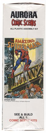 AURORA COMIC SCENES - THE AMAZING SPIDER-MAN FACTORY-SEALED BOXED MODEL KIT.