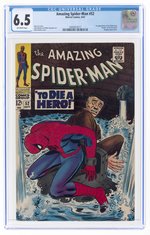 AMAZING SPIDER-MAN #52 SEPTEMBER 1967 CGC 6.5 FINE+ (FIRST JOE ROBERTSON).