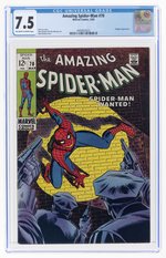 AMAZING SPIDER-MAN #70 MARCH 1969 CGC 7.5 VF-.