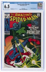 AMAZING SPIDER-MAN #78 NOVEMBER 1969 CGC 6.5 FINE+ (FIRST PROWLER).