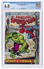 AMAZING SPIDER-MAN #119 APRIL 1973 CGC 6.0 FINE.