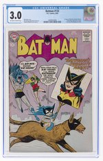 BATMAN #133 AUGUST 1960 CGC 3.0 GOOD/VG (FIRST KITE-MAN).