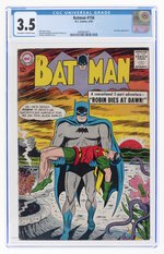 BATMAN #156 JUNE 1963 CGC 3.5 VG-.