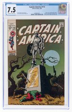 CAPTAIN AMERICA #113 MAY 1969 CGC 7.5 VF-.