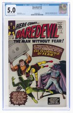 DAREDEVIL #6 JANUARY 1965 CGC 5.0 VG/FINE (FIRST MISTER FEAR).