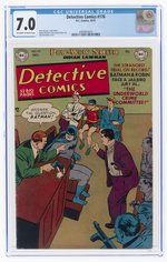 DETECTIVE COMICS #176 OCTOBER 1951 CGC 7.0 FINE/VF.