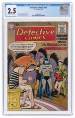 DETECTIVE COMICS #262 DECEMBER 1958 CGC 2.5 GOOD+.