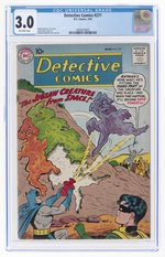 DETECTIVE COMICS #277 MARCH 1960 CGC 3.0 GOOD/VG.