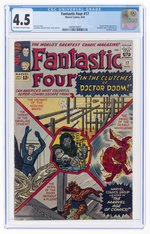 FANTASTIC FOUR #17 AUGUST 1963 CGC 4.5 VG+.