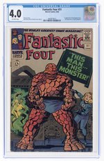 FANTASTIC FOUR #51 JUNE 1966 CGC 4.0 VG.