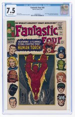 FANTASTIC FOUR #54 SEPTEMBER 1966 CGC 7.5 VF-.