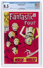 FANTASTIC FOUR #75 JUNE 1968 CGC 8.5 VF+.