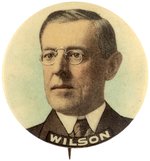 "WILSON" 1.25" CAMPAIGN PORTRAIT BUTTON.