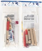 BUCK ROGERS CENTURI FLYING MODEL ROCKET BAGGED PAIR & CATALOGS.