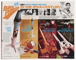 BUCK ROGERS CENTURI FLYING MODEL ROCKET BAGGED PAIR & CATALOGS.