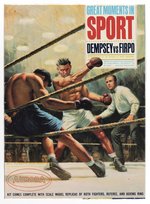 AURORA GREAT MOMENTS IN SPORT - DEMPSEY VS FIRPO FACTORY-SEALED BOXED MODEL KIT.