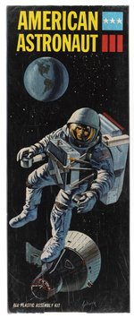 AURORA AMERICAN ASTRONAUT FACTORY-SEALED BOXED MODEL KIT.