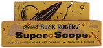 OFFICIAL BUCK ROGERS SUPER-SCOPE BOXED TELESCOPE TOY.