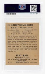 1941 PLAY BALL #22 ROBERT JOHNSON PSA/DNA 3 VG 9 AUTOGRAPH.