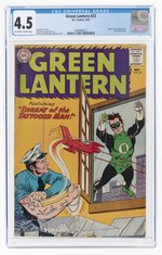 GREEN LANTERN VOL. 2 #23 SEPTEMBER 1963 CGC 4.5 VG+ (FIRST TATTOOED MAN).