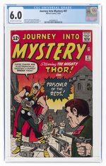 JOURNEY INTO MYSTERY #87 DECEMBER 1962 CGC 6.0 FINE.