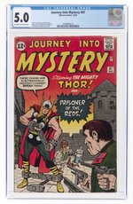 JOURNEY INTO MYSTERY #87 DECEMBER 1962 CGC 5.0 VG/FINE.