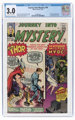 JOURNEY INTO MYSTERY #99 DECEMBER 1963 CGC 3.0 GOOD/VG (FIRST FULL SURTUR).