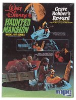 MPC WALT DISNEY'S HAUNTED MANSION - GRAVE ROBBER'S REWARD FACTORY-SEALED MODEL KIT.