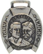 WILSON & MARSHALL GOOD LUCK MOTIF JUGATE WATCH FOB.