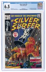 SILVER SURFER #8 SEPTEMBER 1969 CGC 6.5 FINE+.