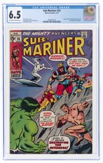 SUB-MARINER #35 MARCH 1971 CGC 6.5 FINE+.