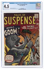 TALES OF SUSPENSE #15 MARCH 1961 CGC 4.5 VG+.