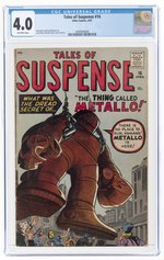 TALES OF SUSPENSE #16 APRIL 1961 CGC 4.0 VG.