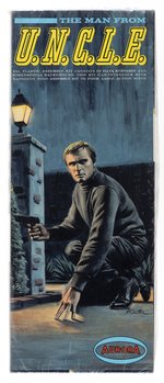 AURORA THE MAN FROM U.N.C.L.E. - ILLYA KURYAKIN FACTORY-SEALED BOXED MODEL KIT.