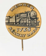 "IVES RAILWAY LINES MEMBER."
