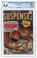 TALES OF SUSPENSE #17 MAY 1961 CGC 4.0 VG.