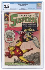 TALES OF SUSPENSE #49 JANUARY 1964 CGC 2.5 GOOD+.