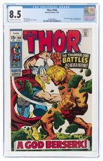 THOR #166 JULY 1969 CGC 8.5 VF+.